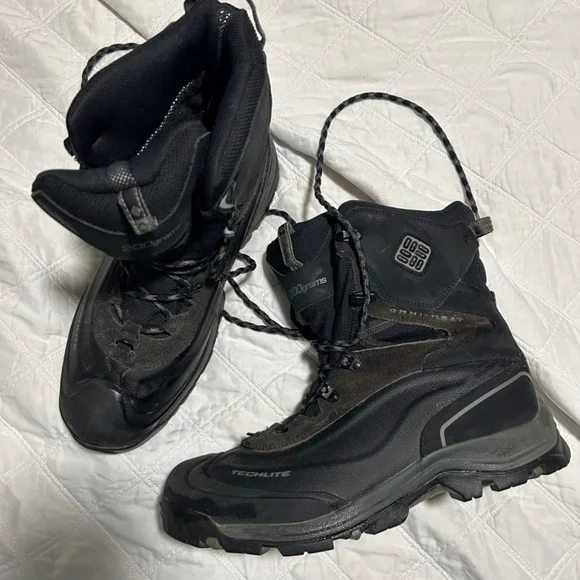 Columbia Mens BM1490-011 Waterproof Techlite Black 200grams - Picture 2 of 5